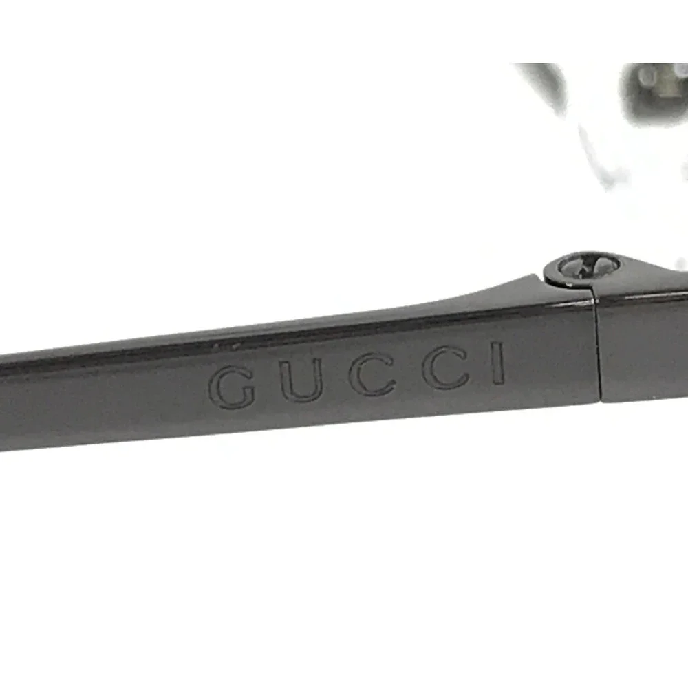 Gucci Eyeglasses Frames GG1101OA 002 Gunmetal Gray Square Asian Fit 57-16-150